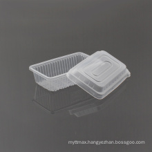 Food grade PP noodle box packaging box with lid plastic lunch box